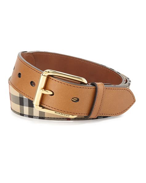 Shop Burberry Mark 35 Slim Belt 